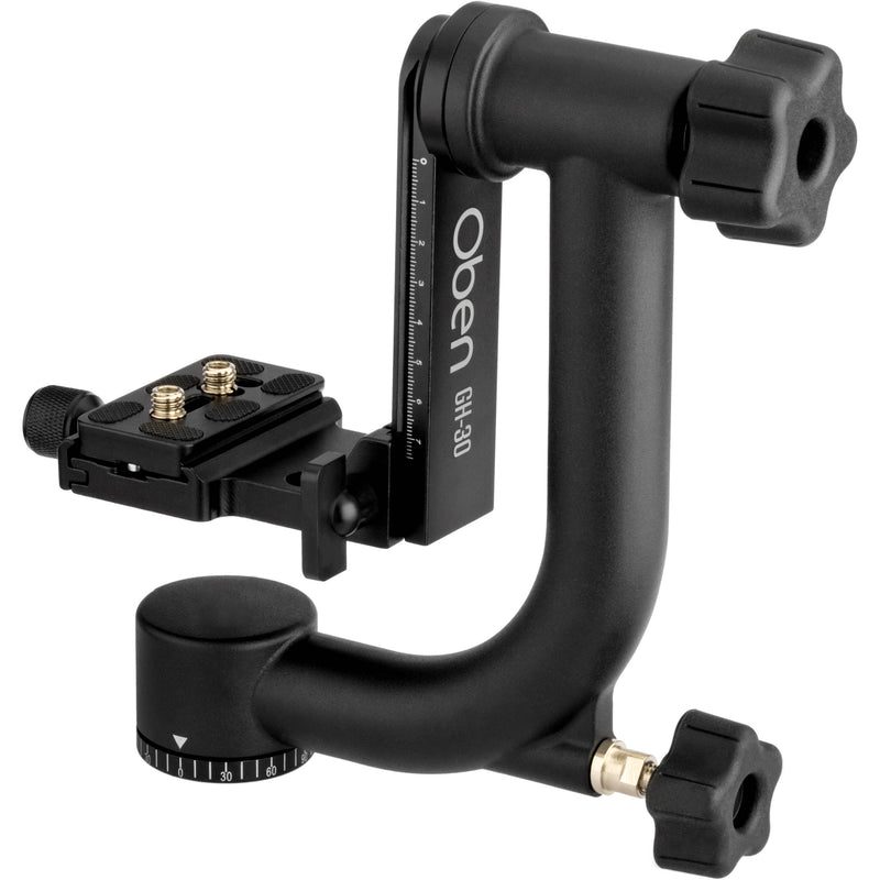 Robus RC-8880 Vantage Series 5 Carbon Fiber Tripod and Oben GH-30 Gimbal Head Kit