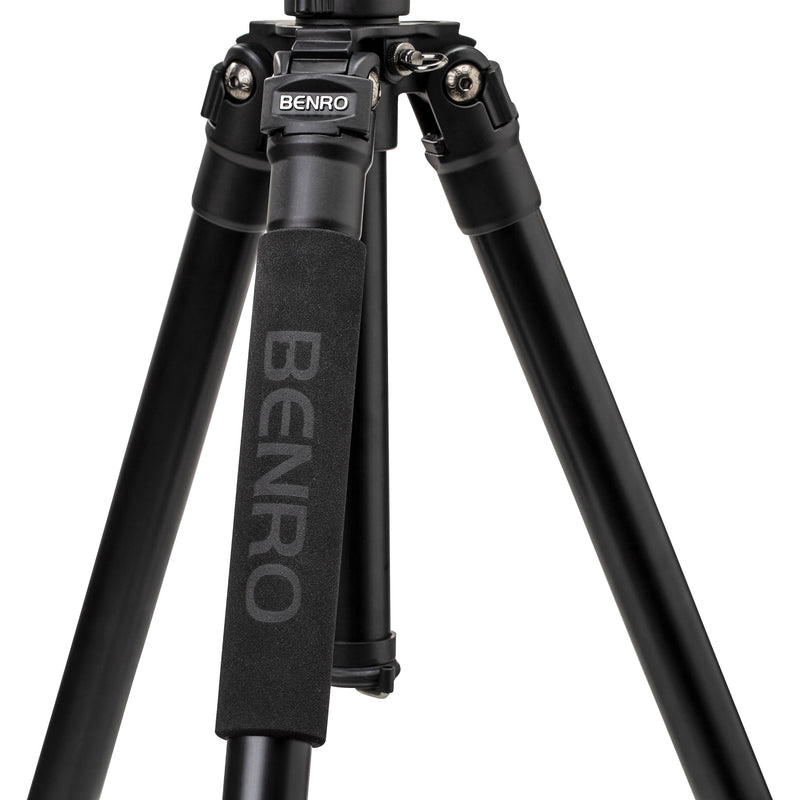 Benro A2573F Aluminum Single Tube Tripod with S4Pro Fluid Video Head