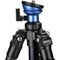 Benro A2573F Aluminum Single Tube Tripod with S6Pro Fluid Video Head