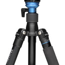 Benro A2883F Reverse-Folding Aluminum Travel Tripod with S4Pro Fluid Video Head