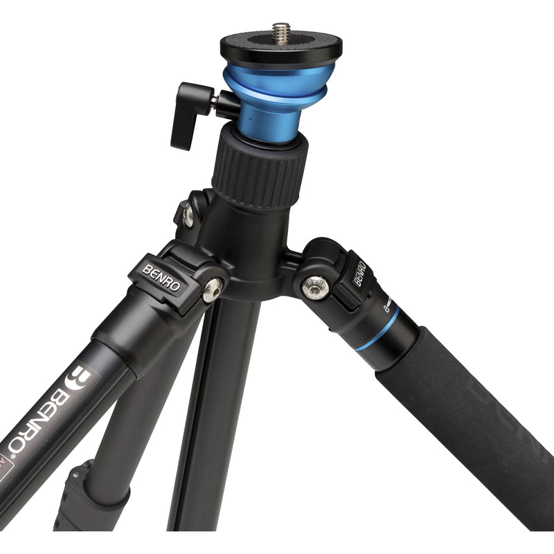 Benro A2883F Reverse-Folding Aluminum Travel Tripod with S4Pro Fluid Video Head