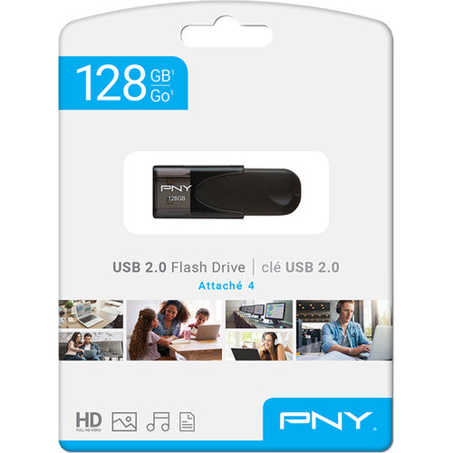 PNY Technologies 128GB Attach&eacute; 4 USB 2.0 Flash Drive