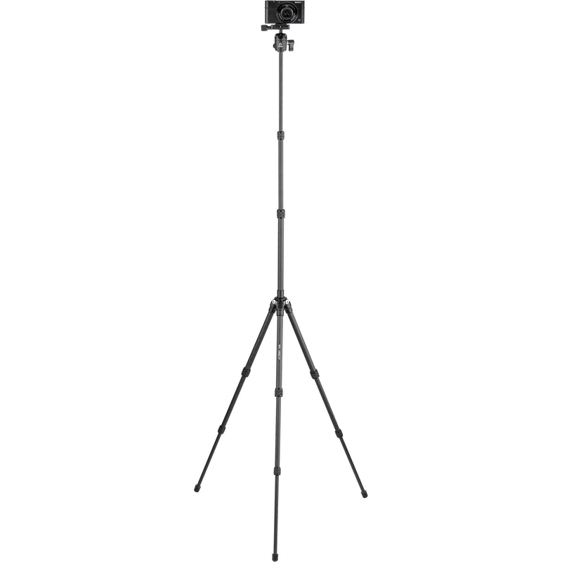 Oben CTT-1000L Carbon Fiber Tabletop Tripod and Oben SPA-1000 Arca-Type Smartphone Tripod Adapter Kit