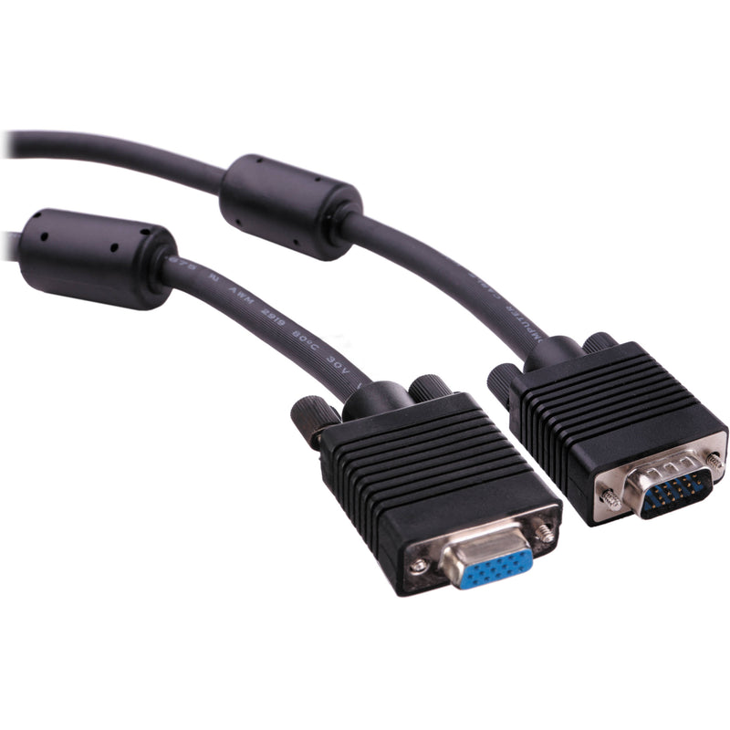 Pearstone Standard VGA Male to VGA Female Extension Cable (3')