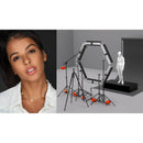 Genaray Hex Lighting 36" Soft Strip 6-Light Pro Kit with Aluminum Stands