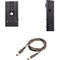 Bescor L-Series Battery Plate Kit with 2-Pin BMPCC 6K/4K Power Cable