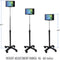 CTA Digital Compact Security Gooseneck Floor Stand for 9.7" iPads