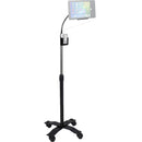 CTA Digital Compact Security Gooseneck Floor Stand for 9.7" iPads