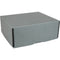 Archival Methods Deep 3" Flat Storage Box with Full Top (Gray, 16.5 x 20.5")