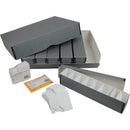 Archival Methods 35mm Slide File Kit with 6 Boxes for 1200 Slides (Gray)