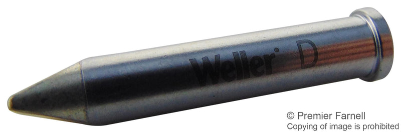 WELLER XT D Soldering Iron Tip, Chisel, 4.6 mm