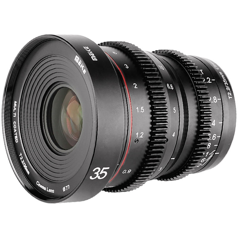 Meike 5-Lens Cinema Prime Lens Set with Hard-Shell Case (MFT Mount)