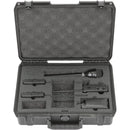 SKB iSeries Waterproof Case for Sony UWP-D Two-Channel Wireless Combo Mic System (Holds: URX-P03D, UTX-B40, UTX-M40, UTX-P40)