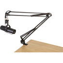 Gator Cases Frameworks Desk-Mounted Broadcast/Podcast Boom Arm Mic Stand