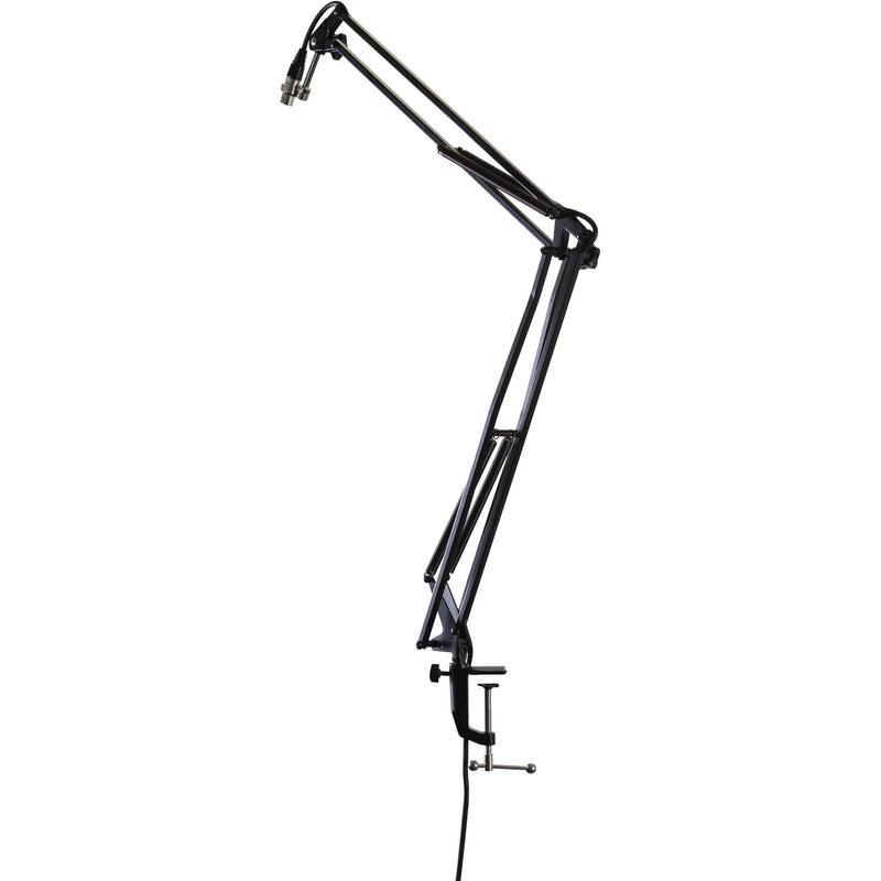 Gator Cases Frameworks Desk-Mounted Broadcast/Podcast Boom Arm Mic Stand