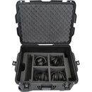 Gator Cases Titan Series Waterproof Case for RODECaster Pro, Four Mics, and Four Headsets