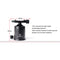 Sunwayfoto FB-44III Ball Head with Screw Knob Clamp