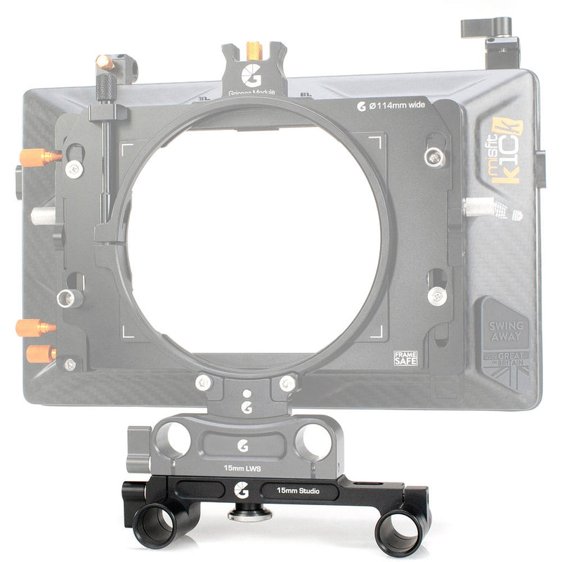 Bright Tangerine 15mm Studio Bracket for Misfit Kick Matte Box