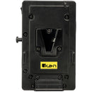 ikan V-Mount Battery Plate with 15mm Rod Clamp