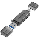 Sabrent USB 3.0 Type-A and Type-C OTG Card Reader