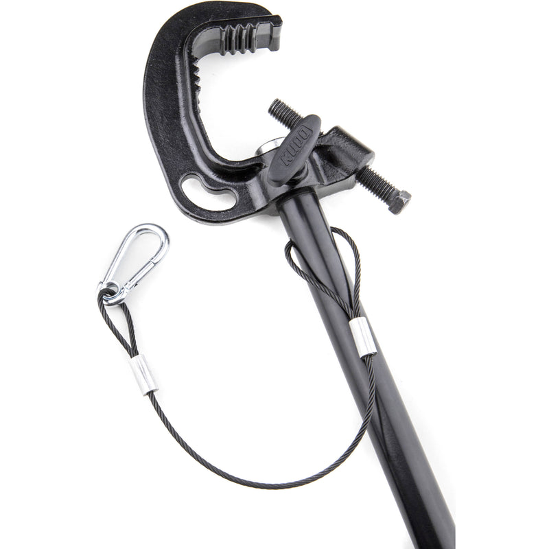 Kupo Lightweight Telescopic Hanger with 5/8" Baby Stud (Short, Black)