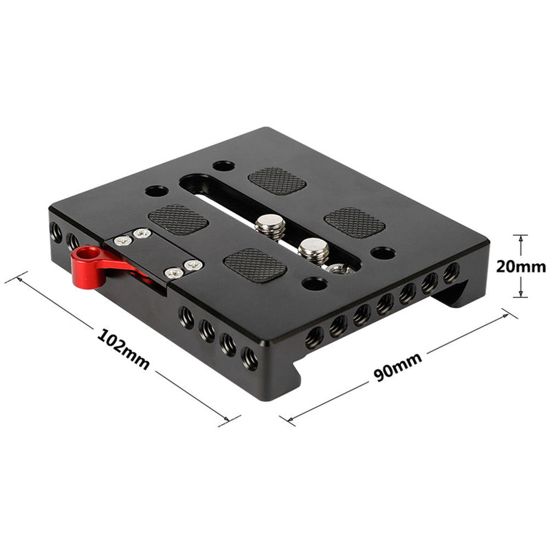 CAMVATE Standard ARRI-Style Sliding Bridge Plate