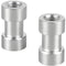 CAMVATE 1/4"-20 Female to 3/8"-16 Female Thread Adapter (2-Pack)