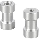 CAMVATE 1/4"-20 Female to 3/8"-16 Female Thread Adapter (2-Pack)