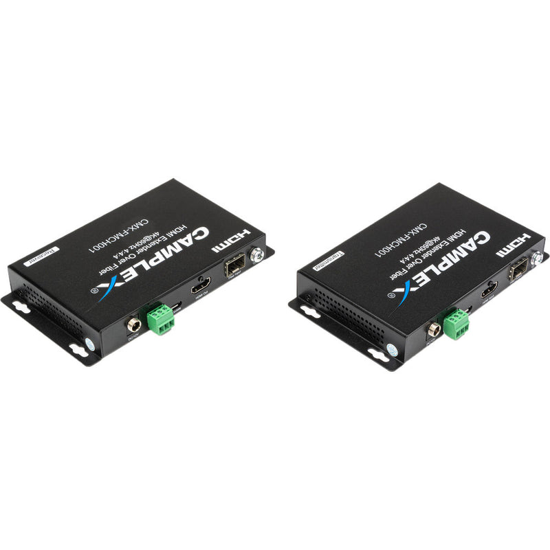 Camplex 4K/2K HDMI 2.0 over Fiber 18Gbps HDCP 2.2 Extender with RS-232