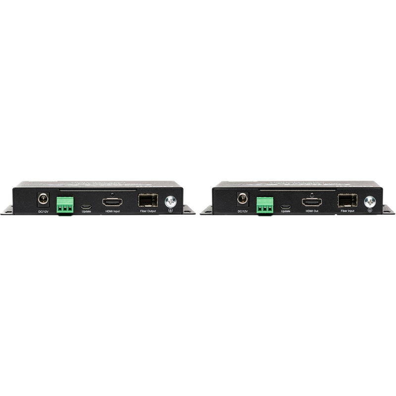 Camplex 4K/2K HDMI 2.0 over Fiber 18Gbps HDCP 2.2 Extender with RS-232