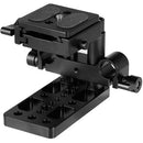 CAMVATE Tripod Baseplate with Quick Release Plate & 15mm LWS Rod Mount