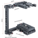 Niceyrig Half Cage for Blackmagic Pocket Cinema Camera 6K & 4K