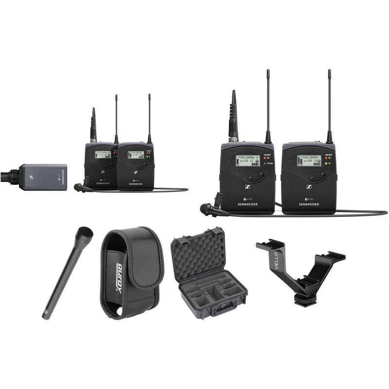 Sennheiser EW 122P G4 Camera-Mount Wireless Cardioid Lavalier Microphone System (A1: 470 to 516 MHz)