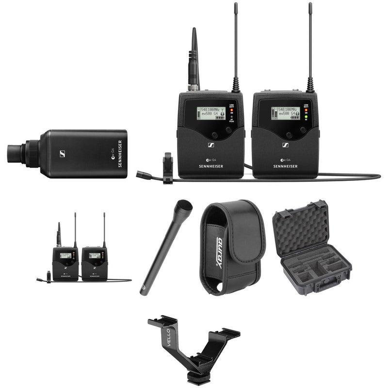 Sennheiser EW 500 BOOM G4 Camera-Mount Wireless Plug-On Microphone System with No Mic (GW1: 558 to 608 MHz)