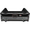 ProX XS-PRIME4 W Flight Case with 1 RU Rackspace and Wheels for Denon DJ Prime 4 (Silver on Black)