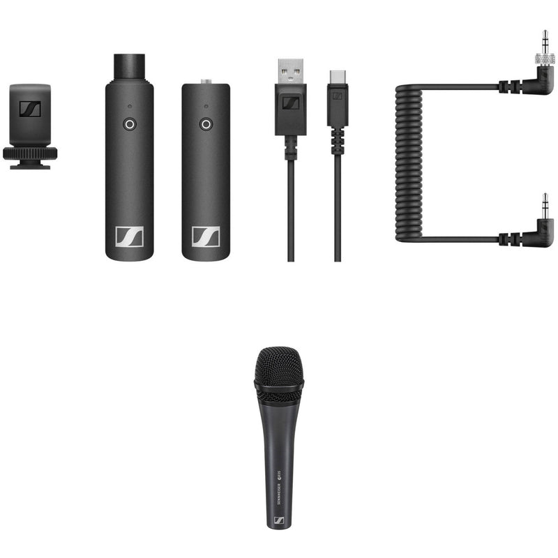 Sennheiser XSW-D PORTABLE ENG SET Digital Camera-Mount Wireless Combo Microphone System (2.4 GHz)