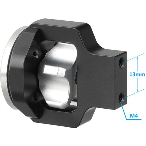 CAMVATE ARRI-Style M6 Rosette Extension Mount for Wooden Handgrip