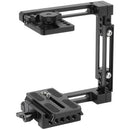 CAMVATE Half Cage Kit with Quick Release Manfrotto Baseplate