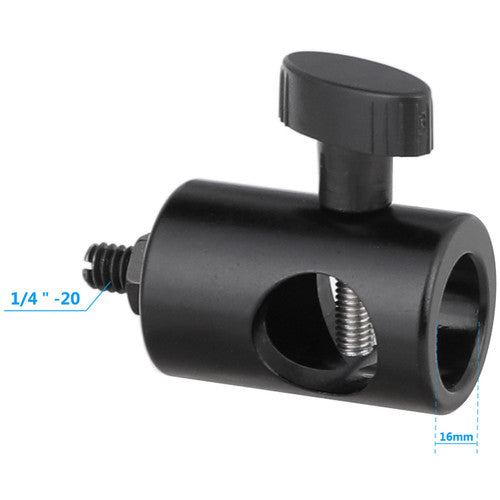 CAMVATE Light Stand Head Mount with 1/4"-20 Male Thread Screw