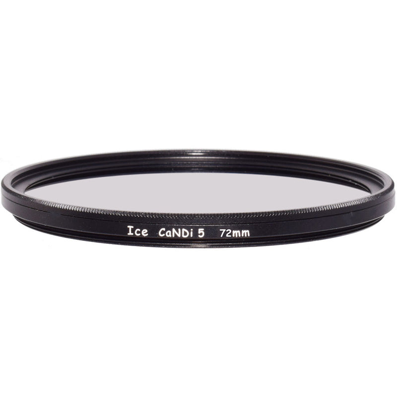 Ice 72mm CaNDi-5 Solid ND 1.5 and Circular Polarizer Filter (5-Stop)