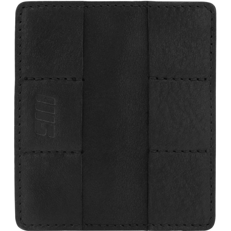 MegaGear Leather SD Card Holder with 12 Card Slots (Black)