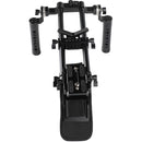 CAMVATE Shoulder Mount 15mm Railblock Rig with Manfrotto QR Plate