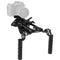 CAMVATE Shoulder Mount 15mm Railblock Rig with Manfrotto QR Plate