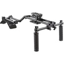 CAMVATE Shoulder Mount Rig with Manfrotto QR Plate & 15mm Rod System