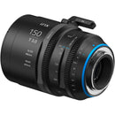 IRIX Cine Lens 150mm With Sony Mount And Imperial Focusing Scale (Feet)