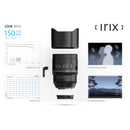 IRIX 150mm T3.0 Macro 1:1 Cine Lens (PL, Feet)