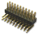 MULTICOMP 2199R5-50G-301523 Board-To-Board Connector, Right Angle, 1.27 mm, 50 Contacts, Header, 2199R5 Series, Through Hole