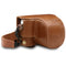 MegaGear Ever Ready Genuine Leather Camera Half Case and Stap for Leica D-Lux 7 (Brown)