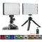 GVM RGB-10S2L On-Camera Video 2-Light Kit