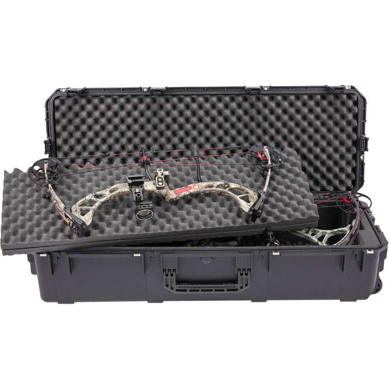 SKB iSeries 4414-10 Large Double Bow Wheeled Case (Black, with Foam)